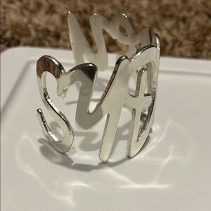 Sterling Silver Monogrammed “Sydney”Bracelet